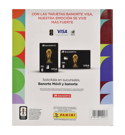 Copa Mundial Fifa 2026 Pack 20 Sobres Y Album Suave Panini