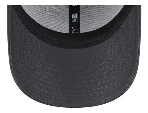 New Era Gorra Los Angeles Lakers NBA 9forty Ajustable Gris Oscuro Unica Bordado Diseño Único y Cómodo para Fans