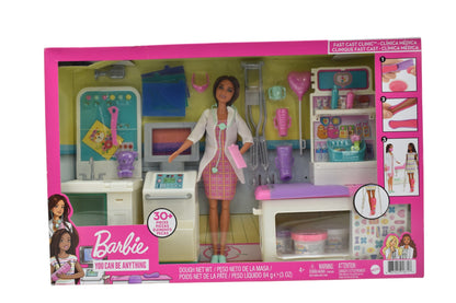 Barbie Clinica Medica 30 Piezas Mattel Cf