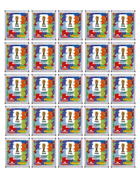 Copa Mundial Fifa 2026 Pack De 25 Sobres Panini