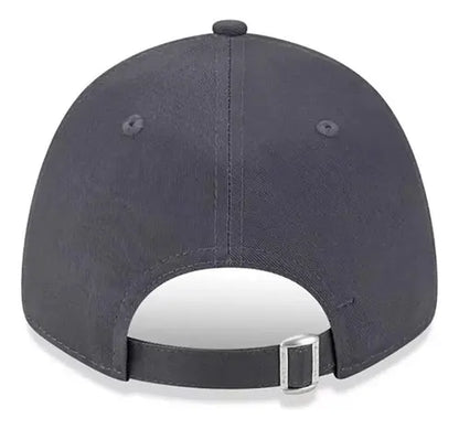 New Era Gorra Los Angeles Lakers NBA 9forty Ajustable Gris Oscuro Unica Bordado Diseño Único y Cómodo para Fans
