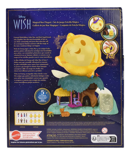Disney Wish Pack 5 Piezas Play Sets Y Figuras Mattel