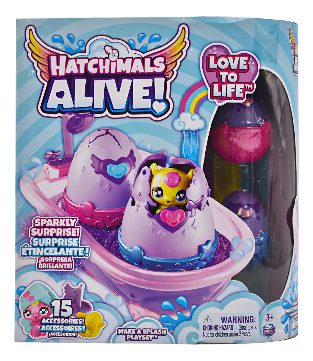 Hatchimals Alive Playset Make A Splash Spin Master Multicolor