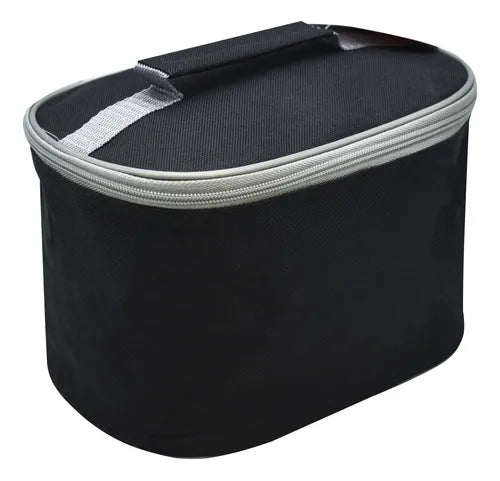 Lonchera De Poliéster Negra Lb15bc-18x Basic City Negro Liso