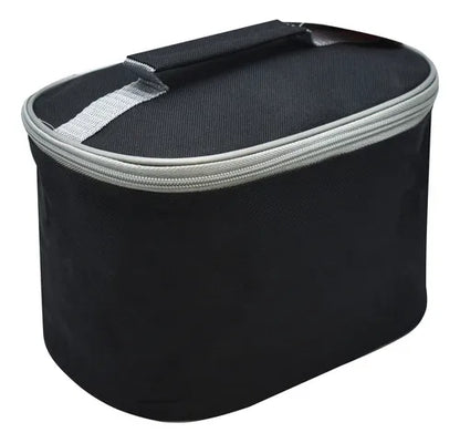 Lonchera De Poliéster Negra Lb15bc-18x Basic City Negro Liso