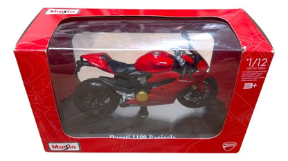 Ducati 1199 Panigale Motocicleta A Escala 1/12 Maisto Cd Rojo