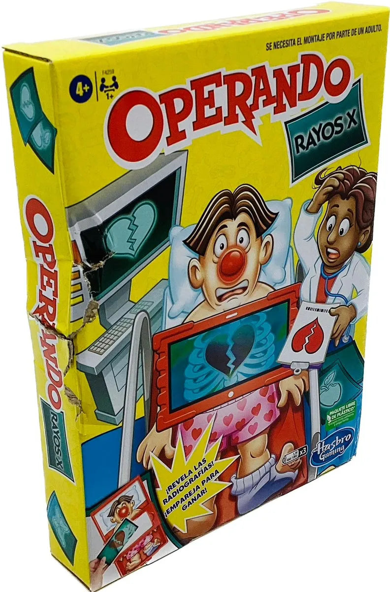 Operando Rayos X Juego De Mesa Hasbro Cd