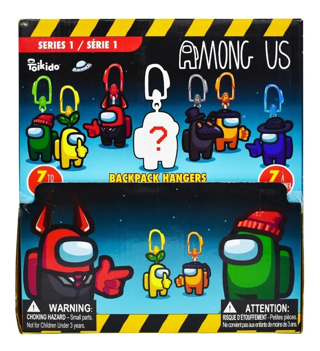 Among Us Llavero Sorpresa Serie 1 Caja 16pz Just Toys