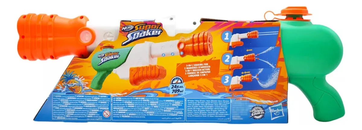 Nerf Super Soaker Hydro Frenzy 709ml Hasbro Multicolor