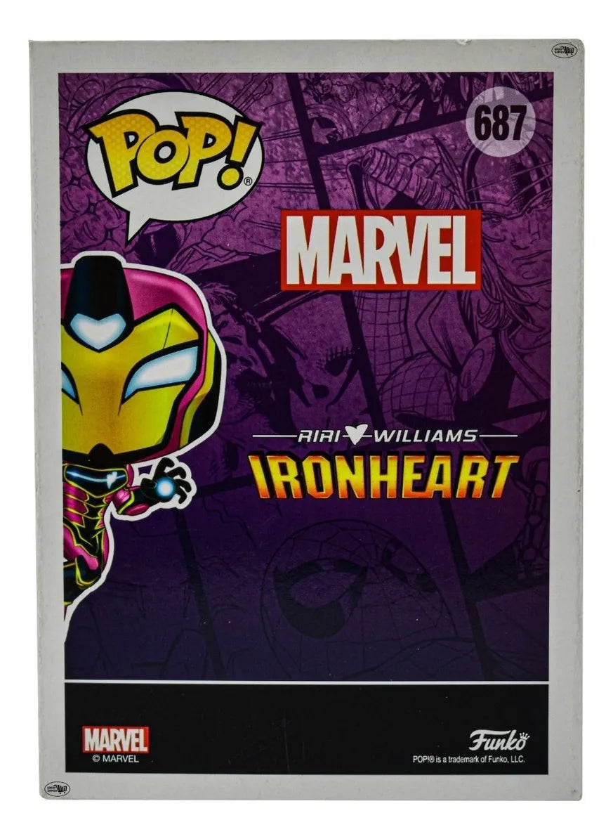 Marvel Ironheart Edicion Especial #687 Funko Pop