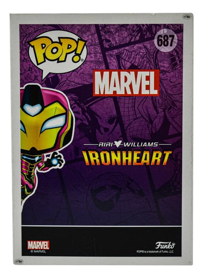 Marvel Ironheart Edicion Especial #687 Funko Pop