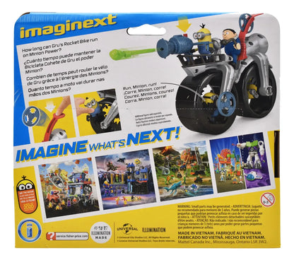 Minions The Rise Of Gru Pack 2 Vehiculos Y Figura Imaginext Multicolor