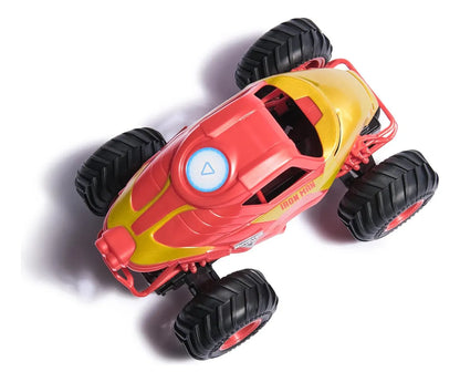 Monster Jam Marvel Vehiculo Iron Man Rc 1:24 Spin Master Rojo Iron Man