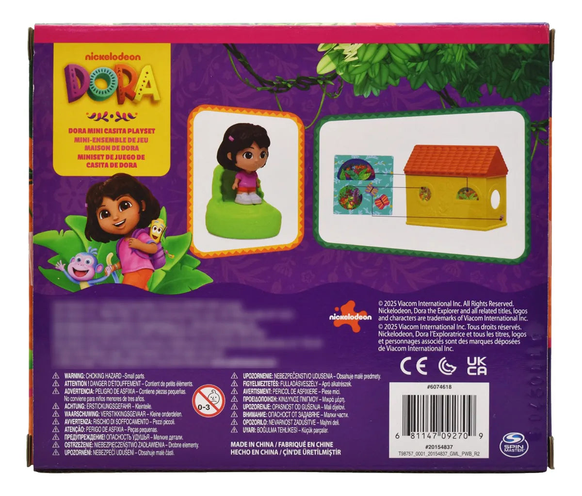 Dora Pack 2 Mini Sets De Juego Y Set De Figuras Spin Master