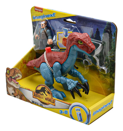 Imaginext Jurassic World Pack Track And Trail Y Owen Fisher