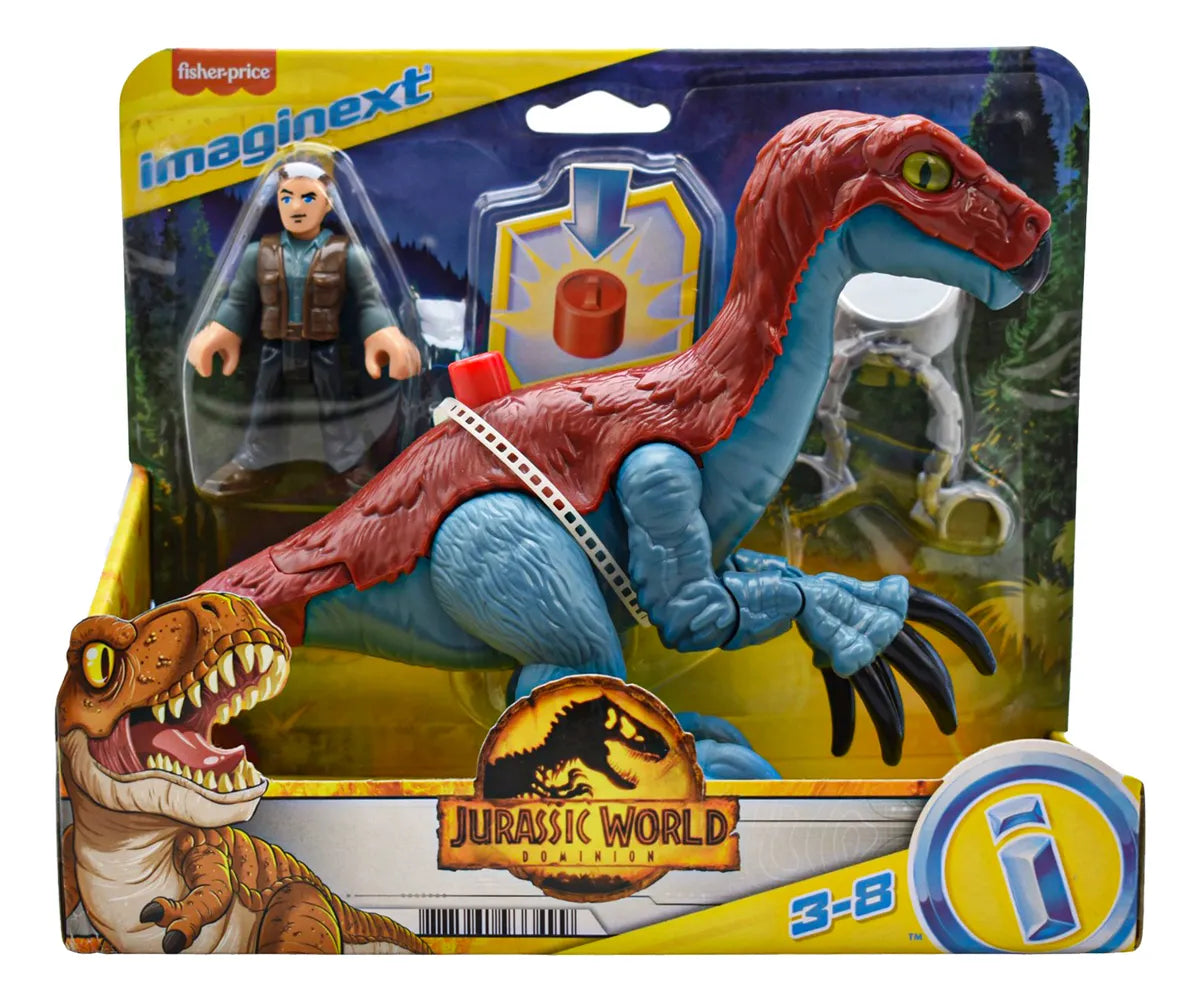 Imaginext Jurassic World Pack Track And Trail Y Owen Fisher