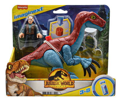 Imaginext Jurassic World Pack Track And Trail Y Owen Fisher