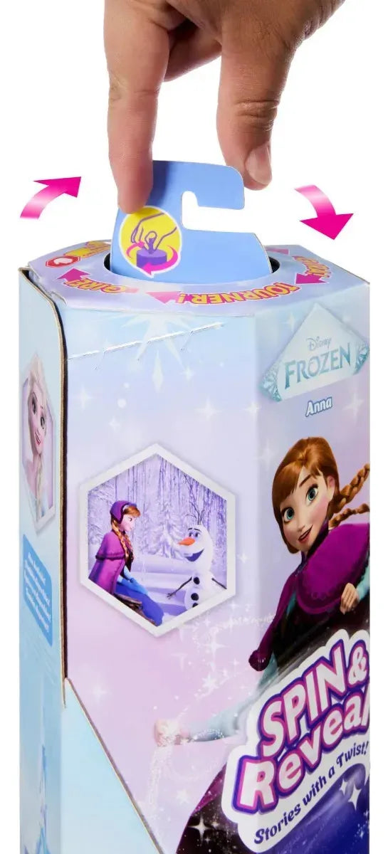 Disney Frozen Spin And Reveal Muñeca Anna 29cm Mattel