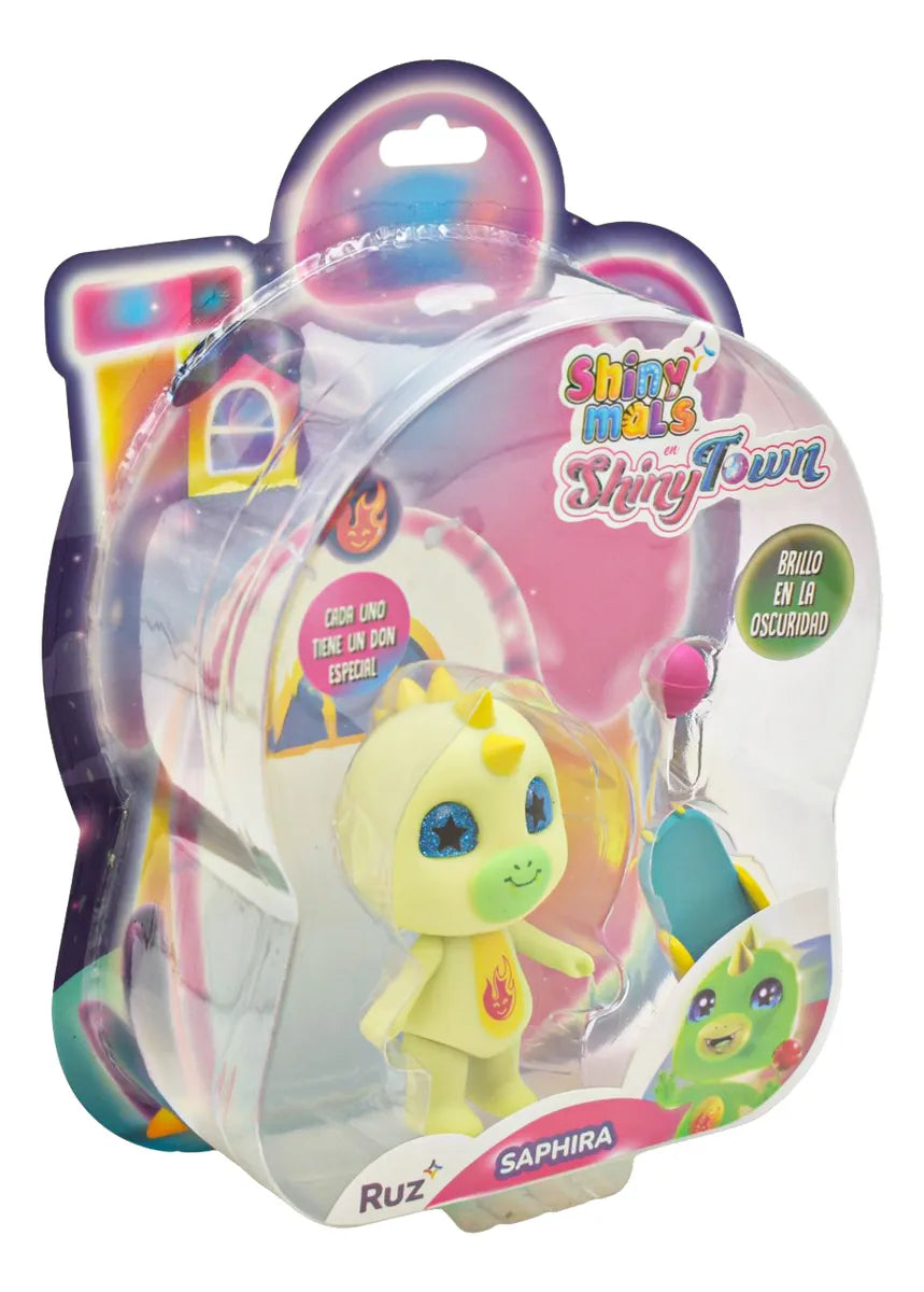 Shinymals En Shiny Town Pack 8 Figuras 10cm Ruz