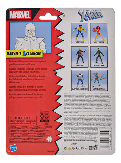 Marvel The Uncanny X Men Avalanche Figura 17 Cm Hasbro Cf