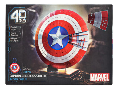 Marvel Rompecabezas 4d Pack Escudo Y Hulkbuster Spin Master
