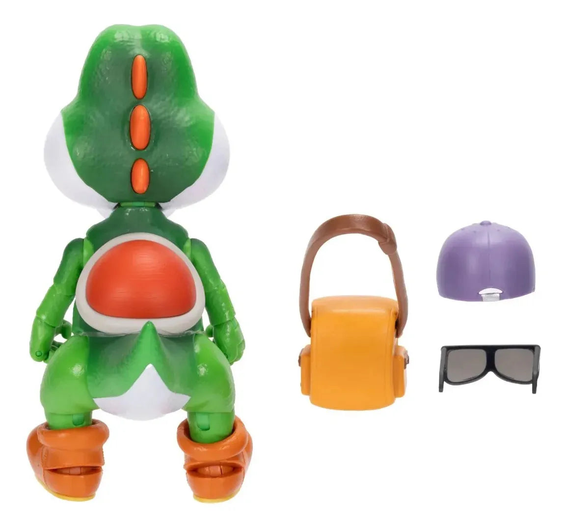 Super Mario Galaxy Movie Yoshi Con Gorra Figura 14cm Jakks