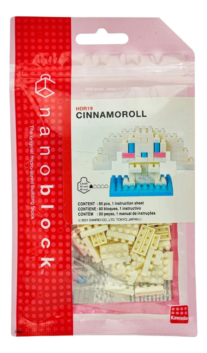 Hello Kitty Pack 3 Personajes 2 Complementos 270pz Nanoblock 270