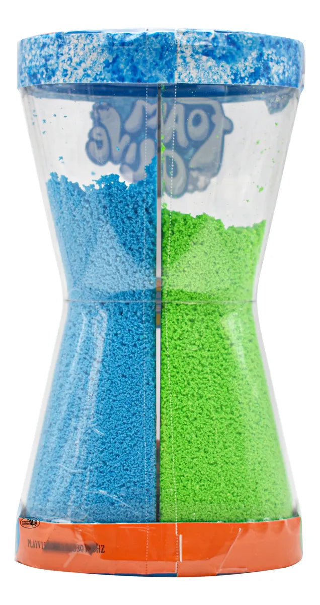 Foam Alive Sensory Moldable Foam Green and Blue Funbox Blue, Green
