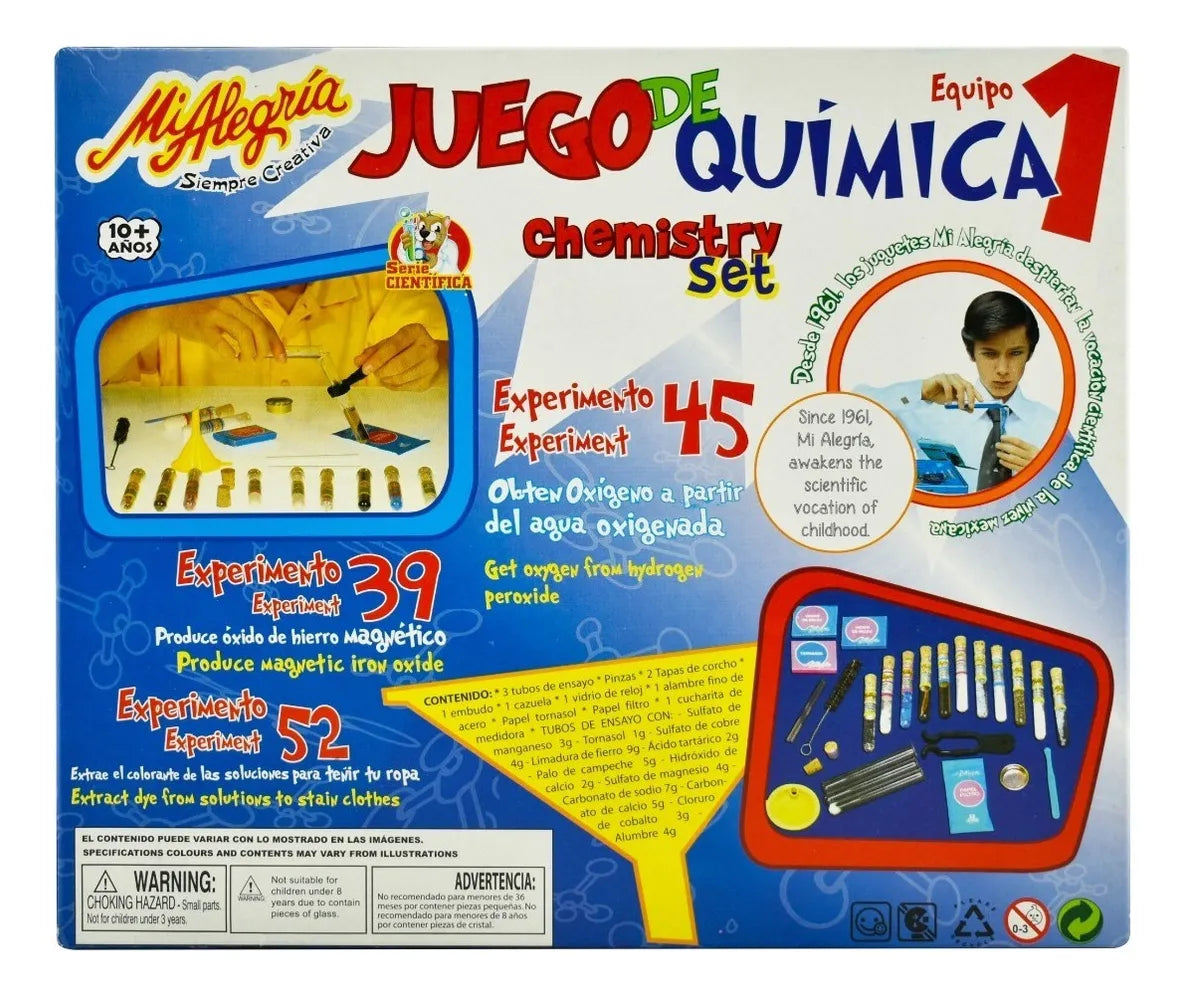 Quimica 1 Juego Mi Alegria