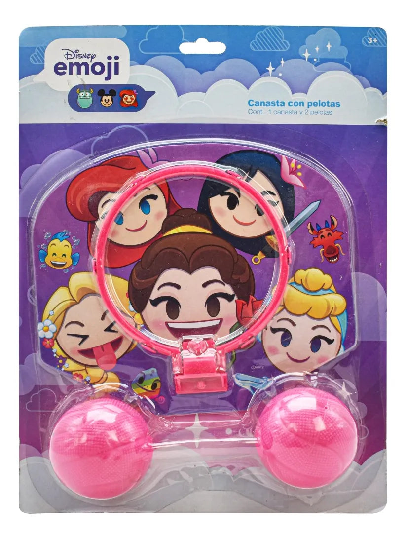 Canasta Con Pelotas Princesas Fancy Nancy 5pz Bestway Cd