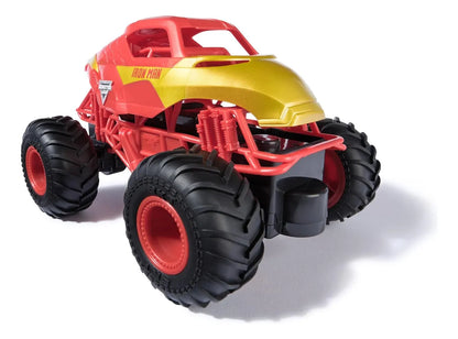 Monster Jam Marvel Vehiculo Iron Man Rc 1:24 Spin Master Rojo Iron Man
