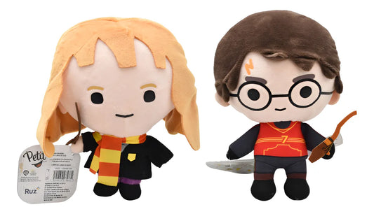 Harry Potter Pack 2 Peluches Hermione Y Harry 21cm Petit Multicolor