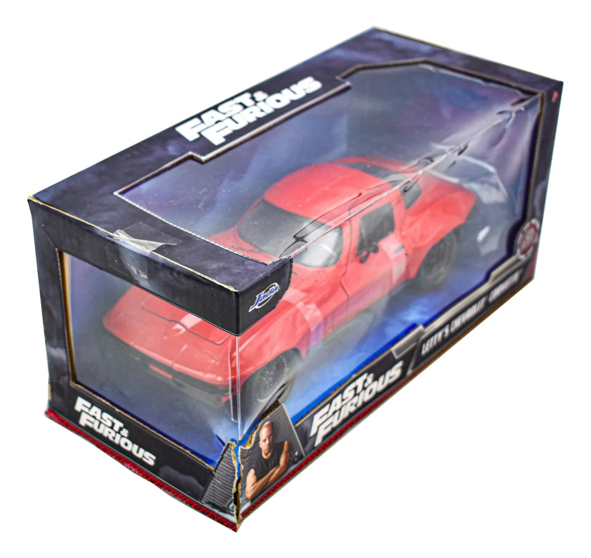 Fast And Furious Lettys Chevrolet Corvette 1:24 Jada Cf Rojo