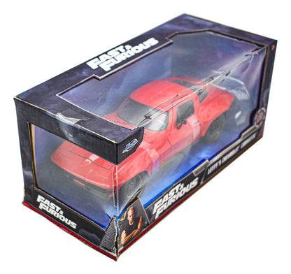 Fast And Furious Lettys Chevrolet Corvette 1:24 Jada Cf Rojo