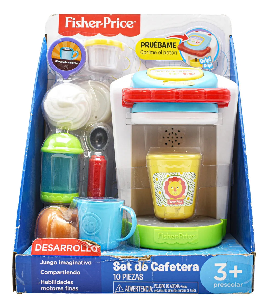 Fisher Price Set De Cafetera 10pz Just Play Cd