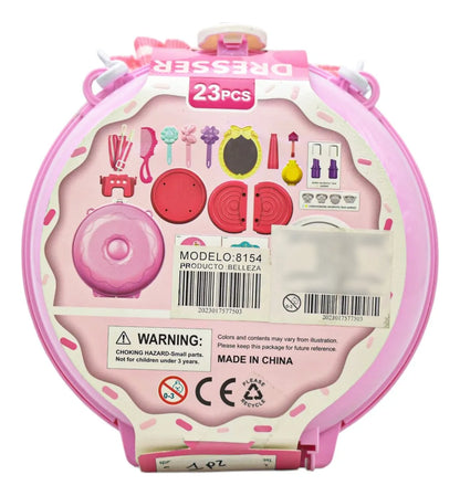 Mini Tocador De Belleza 2 En 1 Con Accesorios Dresser 8154