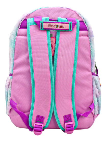 Mochila Happy Girl Perezoso Con Sandia 3d Primaria Chenson Con Detalle Multicolor Relieve