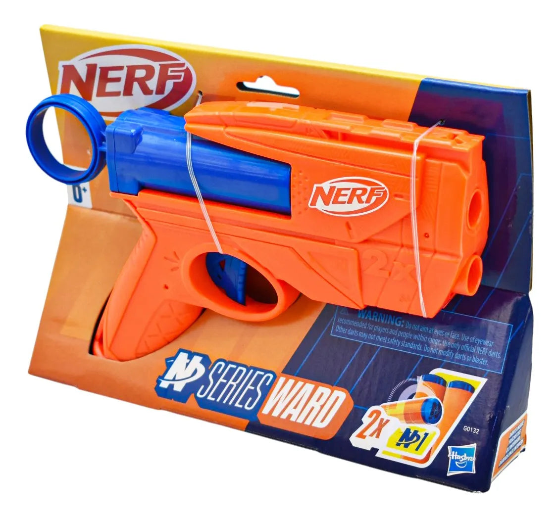 Nerf Ward Series 2 Dardos Pack 6 Piezas Lanzador Hasbro Naranja