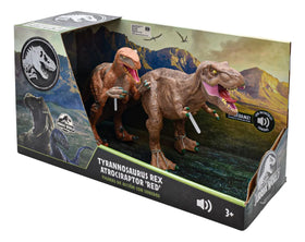 Jurassic World Pack 4 Dinosaurs with Sound Toymark