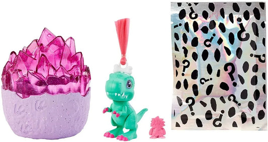 Cave Club Dino Baby Cristals 4 Sorpresas Violeta Mattel