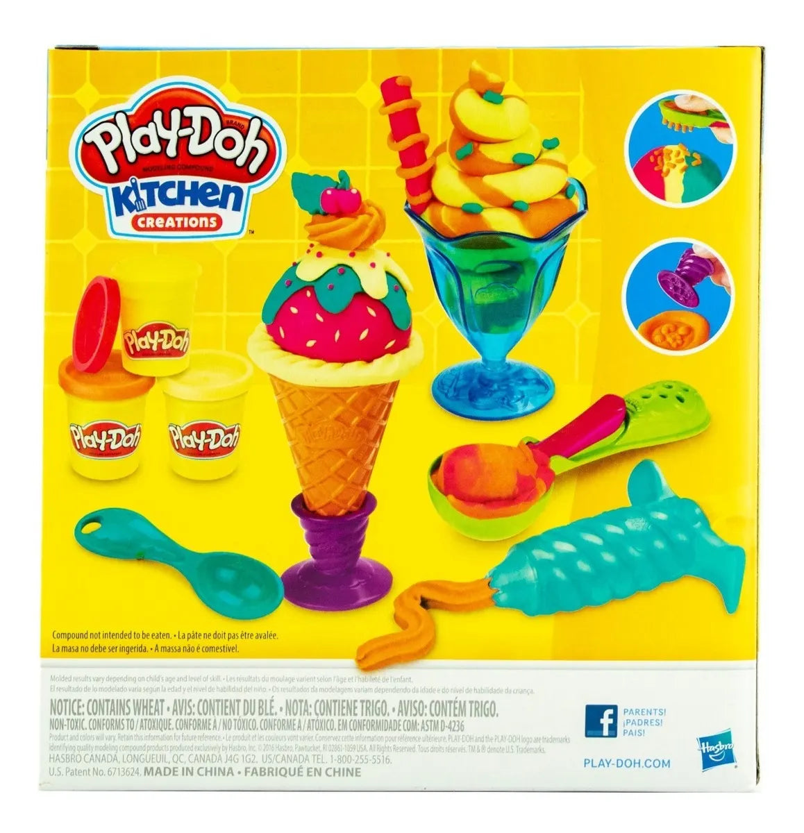 Play Doh Pack Delicias Heladas Y Pasteles Divertidos Hasbro