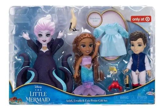 The Little Mermaid Figura Ariel Ursula Y Eric Jakks Pacific