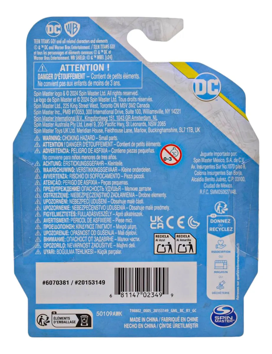 Teen Titans Go Microfigura Pack 2 Pz 6 Cm #2 Spin Master