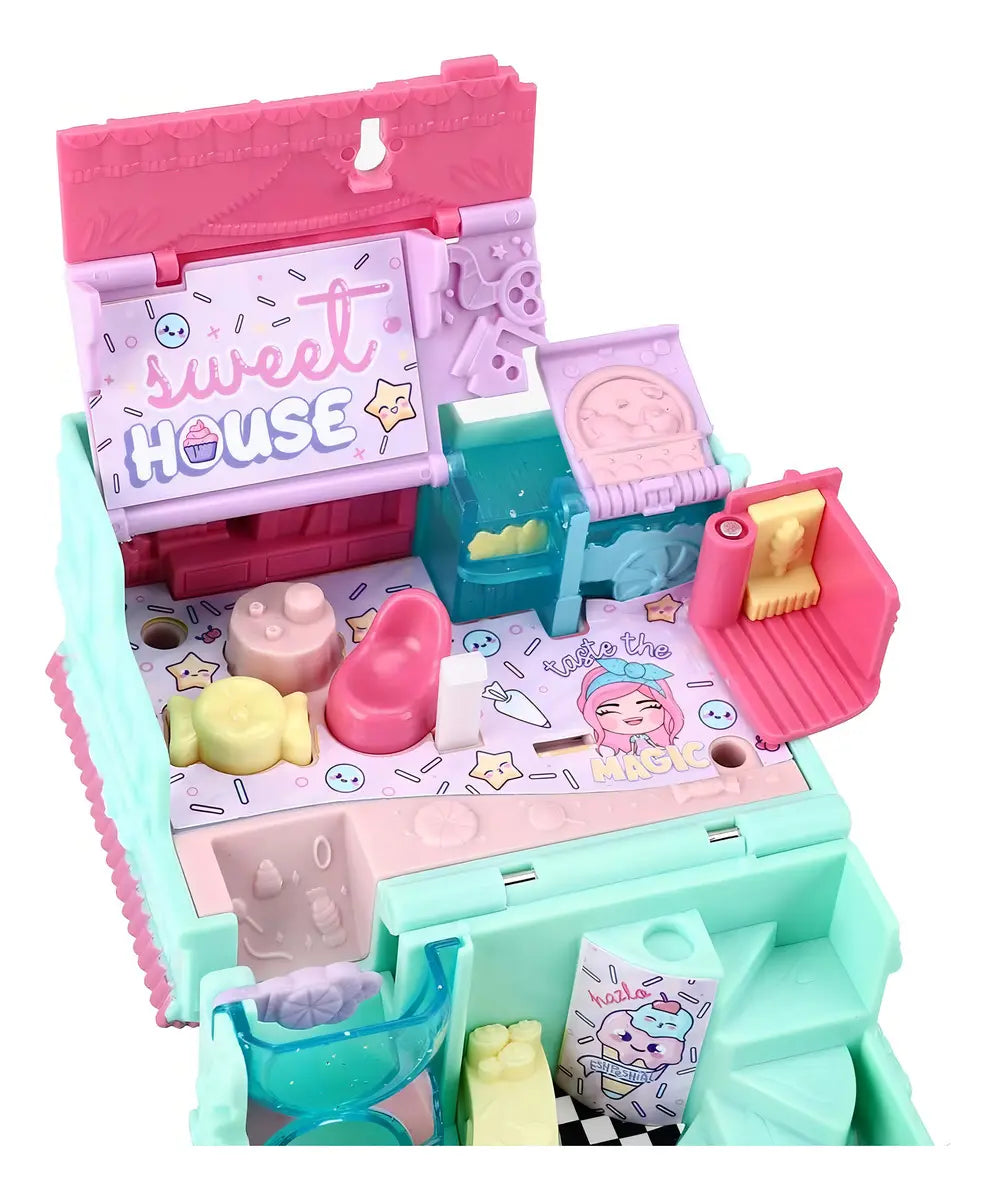 Mis Pastelitos Playset Dulceria Miniatura Luz Y Sonido Ruz