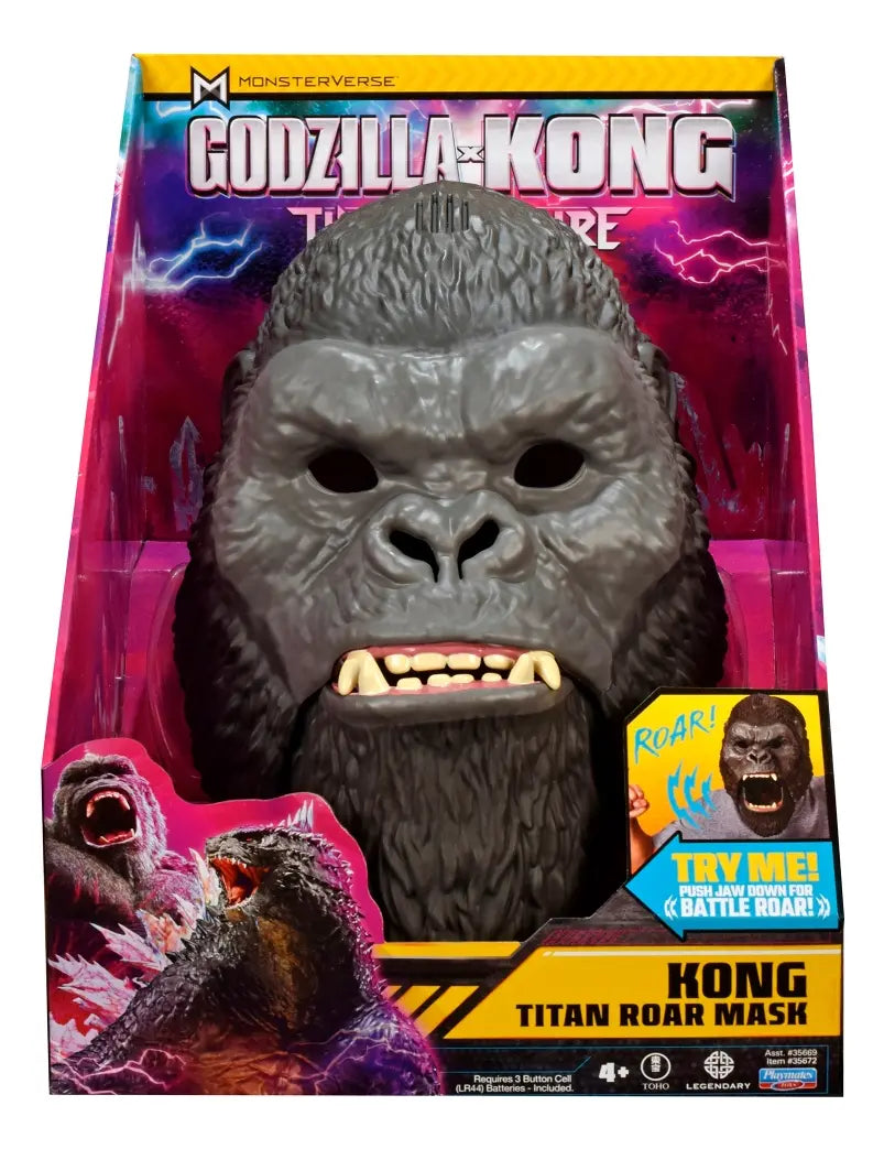 Kong Monsterverse Mascara Con Sonidos Playmates Toys
