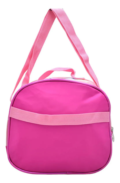 Mochila Oso Con Flores Kit 3pz Primaria Ll24bpp513 Rosa Chicle 3d