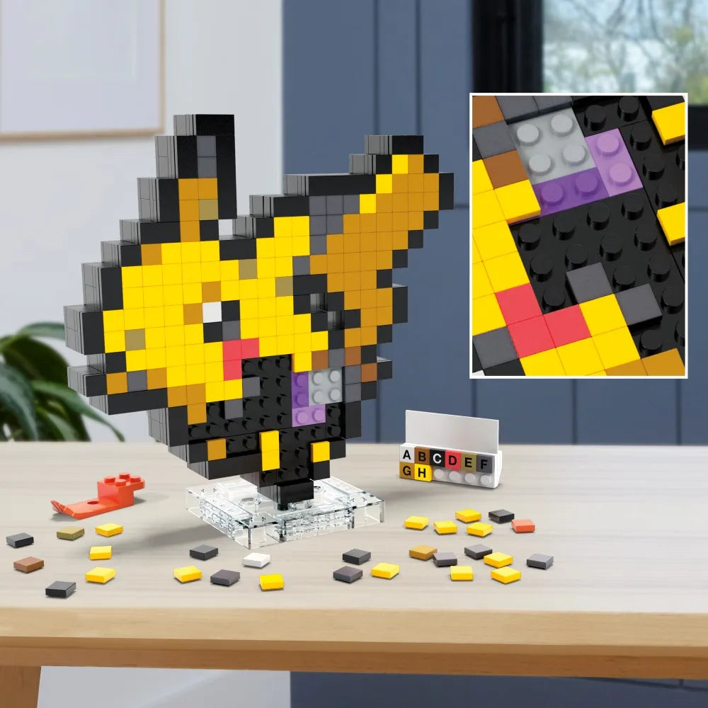 Mega Pokémon Juguete De Construcción Pikachu Píxel Cantidad de piezas 400