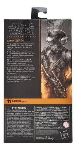 Star Wars Black Series The Mandalorian Q9-0 Zero Hasbro Cd