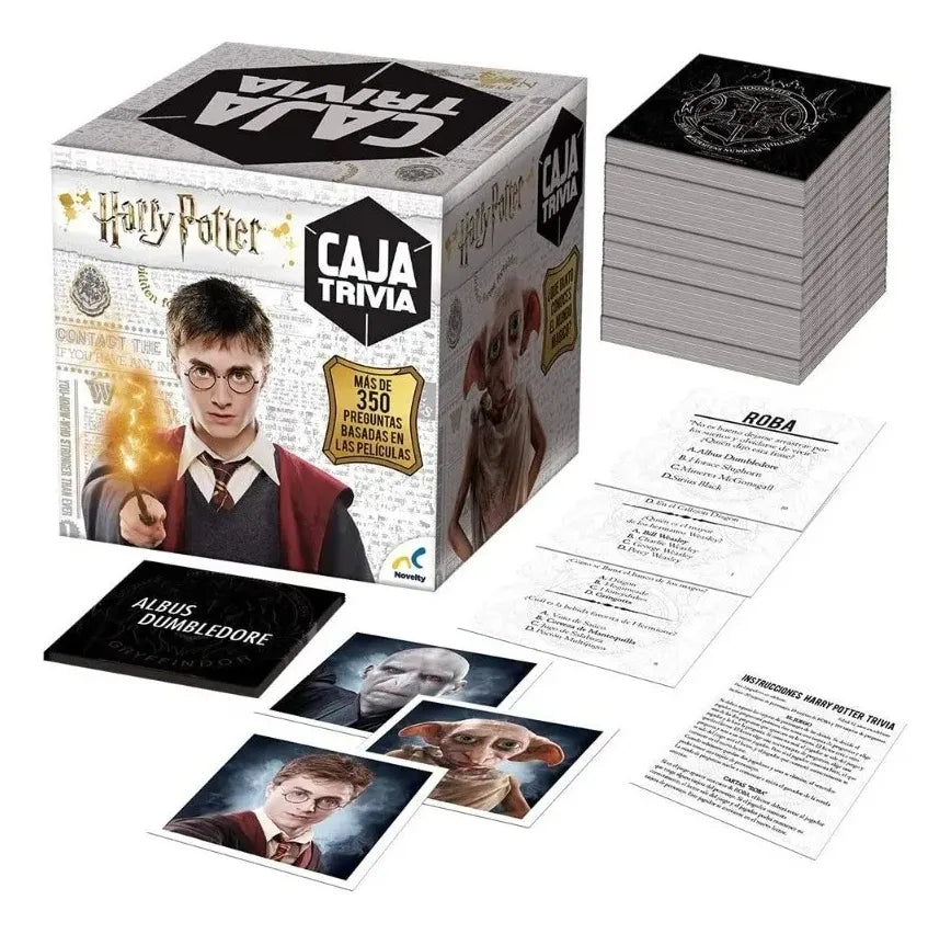 Harry Potter Y Marvel Comics Pack Caja Trivia Novelty
