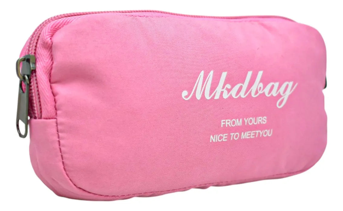 Mochila Mkdbag Youth Kit 3pz Rosa Ll23bjm065 Detalle Rosa Estampado